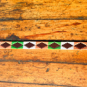 Cinturón de cuero genuino Polo juvenil vintage de alta calidad con hebilla de latón macizo azafrán verde-Accesorio de calidad pesada - Product Image 5