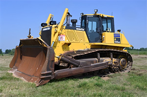 รถตักดินอเนกประสงค์2014 Komatsu รถปราบดินมือสองรถปราบดิน39Ton ควบคุมได้รถ D155AX-7 - Product Image 2