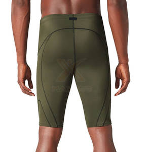 Pantalones cortos de compresión transpirables de secado rápido para hombre, ajustados, para entrenamiento. - Product Image 3