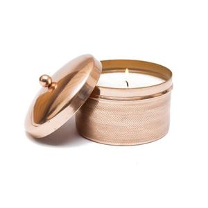Latest design jar candle made of pure <b>copper</b> for wedding party table decoration candle jar votive for decoration made in India - Product Image 4