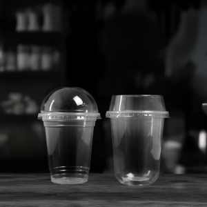 Wholesale <b>Disposable</b> Single Wall Plastic Cups with <b>Lids</b> 95mm Diameter 16/20/24 oz Capacity for Cold Beverages & Desserts - Product Image 6