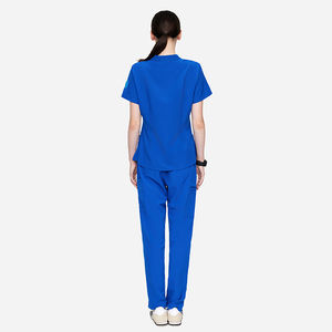 Vente en gros de nouveaux uniformes d'hôpital de soins infirmiers ensembles de gommage pour femmes haut pour femmes avec personnalisation - Product Image 5