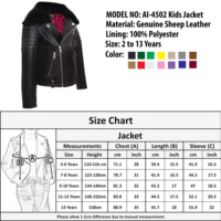 Abnin International Ai-4502 OEM Servis Özel Tasarım Moda Hakiki Deri Su Geçirmez Anti-Bakteriyel Rüzgar Geçirmez Kışlık Mont