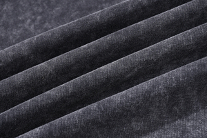 300gsm High Quality Heavyweight Snow Wash <b>Acid</b> Wash 100% Cotton Vintage Small Neck Oversized <b>Drop</b> Shoulder T-shirt - Product Image 4