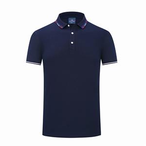 Polo deportivo para hombre, tejido de secado rápido, mezcla de LICRA flexible, ropa deportiva apta para OEM y ODM, logotipo de impresión personalizado, fabricante de fábrica - Product Image 6