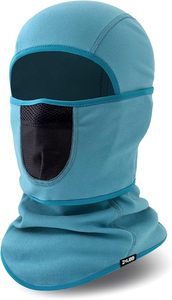 Masque facial en polaire à rayures avec impression numérique par sublimation personnalisée unisexe pour le sport - Product Image 5