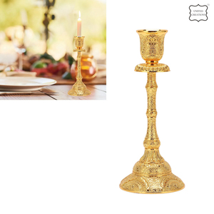 2024 doré luxe Style européen Table en métal bougeoir décor à la maison décoration de Table de noël pour les mariages et autres Occasions - Product Image 2