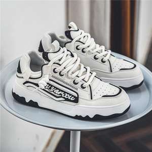High Quality Sporty <b>Casual</b> Sports <b>Shoes</b> <b>Men</b> Thick Sole Platform Lace <b>White</b> Walking Soft Comfort Summer Spring Fashion <b>Shoes</b> - Product Image 3