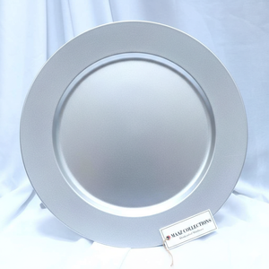 Platos de Presentación Redondos de Aluminio de Alta Calidad, Ecológicos, Personalizables, Negros, para Bodas - Product Image 3