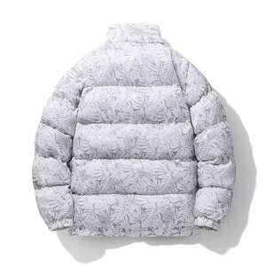 Nouvelle Veste d'Hiver Tendance 2026 pour Homme – Blouson Bulle Épais en Duvet Imprimé à Col Montant Ample – Veste Homme Style Herrjackor - Product Image 2