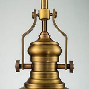 Lampe suspendue vintage industrielle <span class=keywords><strong>SIMIG</strong></span>, style loft, en fer, or, argent, pour îlot de cuisine, restaurant, luminaires suspendus de taille moyenne - Product Image 4