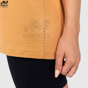 T-shirts à la mode pour femmes fabriqués avec le meilleur matériel bas quantité minimale de commande prix usine personnalisé conception de sonnerie Logo t-shirts pour les femmes - Product Image 6