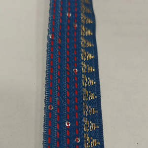 Preciosa cinta de tela de encaje satinado para vestidos de novia, ropa de fiesta, atuendo de Festival, suministro al por mayor a bajo MOQ - Product Image 1