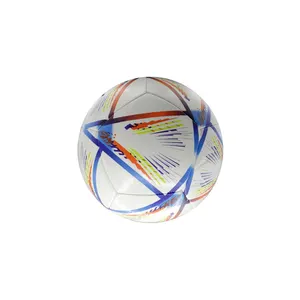 Toptan üretici futbol topu eğitim özel Logo PK Made yeni şık futbol ucuz futbol topu s renkli top