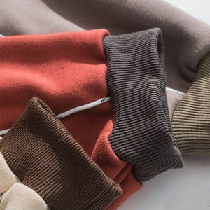 Venta al por mayor 2025 colección de otoño e invierno chaqueta con capucha bordada a juego de colores para hombres y mujeres sudaderas con capucha para hombres - Product Image 6