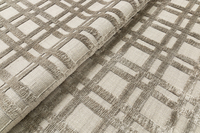 Tapis de prière moderne abstrait en bambou écoresponsable, grand format, fait main, réversible, antidérapant, lavable, plat, pour bureau, salle de bain, cuisine