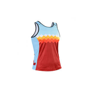 Camiseta deportiva personalizada Unisex de alta calidad para correr, conjuntos de uniformes de campo de pista con estampado de transferencia de calor de maternidad de secado rápido OEM - Product Image 2