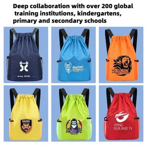 Sac à dos en toile imperméable à cordon de serrage personnalisé pour le sport SPORTEX WEARS, vente chaude, plusieurs couleurs - Product Image 2