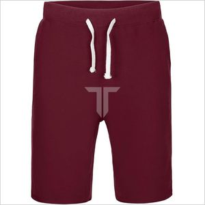 Short de sport en molleton solide pour hommes, décontracté, fabricant professionnel, coton doux, cordon de serrage élastique, nouveau - Product Image 4