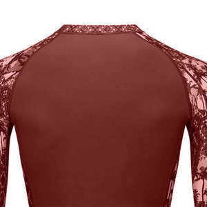 Wholesale <b>Men's</b> Long Sleeve Rash Guard Anti-Bacterial Quick Dry Breathable Heat-Transfer Printing <b>Compression</b> Training <b>Shirt</b> - Product Image 3