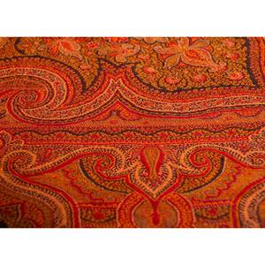 Alfombras de Lana Tejida Plana Rojas y Naranjas Nayaab Pae-5075 para el Hogar, Alfombra Rectangular 3D para Sala de Estar, para Decoración - Product Image 2