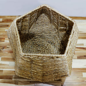 Artex Dong Thap Factory Ecológico Cestas de almacenamiento hechas a mano de algas marinas y jacinto de agua Artesanía para la decoración del hogar en Vietnam - Product Image 6