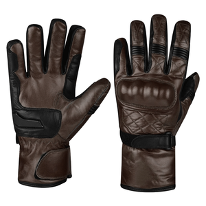 Black Genuine Leather Motorcycle Gloves Waterproof Thermal Motorcycle Auto Racing Wear Windproof Black Gloves For Men - Product Image 4