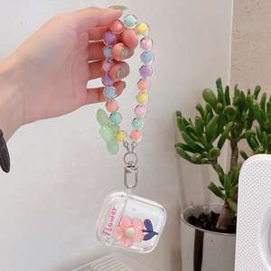 Audífonos Intrauditivos para Mujer, con Diseño de Flor 3D, Transparentes, Ligeros, Cómodos, con Pulseras Decorativas - Product Image 4