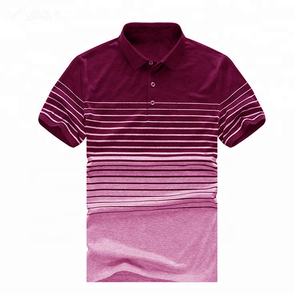 Polo à logo avec impression personnalisée pour hommes T-shirt confortable en coton - Product Image 4