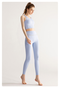 Sujetador deportivo de gimnasio activo para mujer, conjunto de 2 uds, ropa de Fitness sin costuras para correr, ejercicio físico, ropa de Yoga - Product Image 2