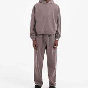 Chándal de mujer 100% algodón polar estampado personalizado chándal pulóver estilo última moda Chándal para hombres - Product Image 1