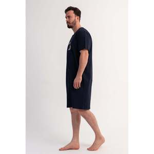 ERKEK P.SUPREM O YAKA KISA KOL TUNIK - AZUL MARINO - AZUL MARINO - Product Image 3