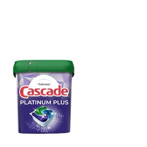 Cápsulas de detergente para lavavajillas Cascade Platinum Plus ActionPacs, aroma fresco (81 unidades) - Product Image 1