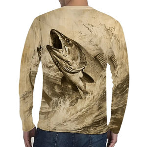 Camisa de pesca de camuflaje Moq bajo hecha en la industria número 1 de Pakistán, camisas de manga larga de camuflaje al por mayor para hombres - Product Image 2