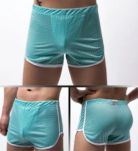 2025 pantalones de punta de flecha de verano para hombres, ropa interior para hombres, pantalones cortos de moda para adolescentes, pantalones de malla frescos transpirables - Product Image 1