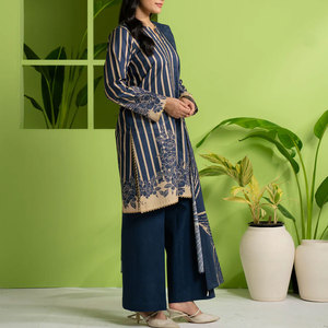 Conjunto Étnico de Kameez Shalwar Pakistaní de Algodón Suave, Listo para Usar, Traje Salwar Pakistaní para Uso Diario - Product Image 2