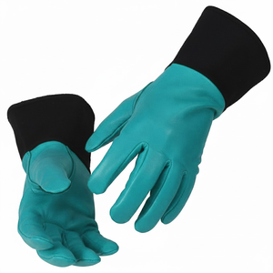 Gants de soudage TIG en cuir de vachette industriel résistant, gants de soudage MIG, gants résistants à la chaleur - Product Image 3