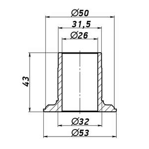HBJA11 * ฮับใบพัดสำหรับ JATCO/Nissan JF402E, JF405E (SR410, SR412, SR413) - Product Image 2