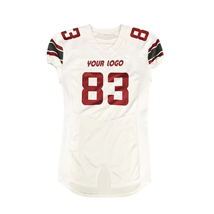 เสื้อรักบี้พิมพ์ลายชุดอเมริกันฟุตบอลแขนสั้นงานตามสั่ง - Product Image 6