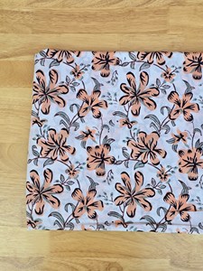 Blanc coton Floral feuille bloc Sanganeri imprimé robe de course tissu à coudre indien à la main léger Voile tissu en gros - Product Image 2