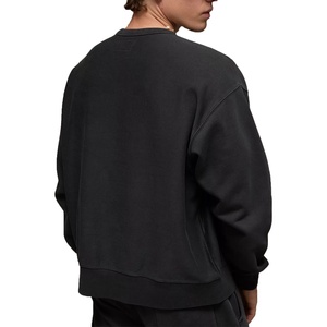Sweat-shirt épais pour homme, col rond uni, 100 % coton, pull oversize, molleton vierge unisexe pour homme 2027 - Product Image 4