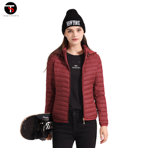 Dernière veste d'équitation pour femmes coupe ajustée doudoune couleur unie fermeture éclair respirante et belle prix de gros - Product Image 5