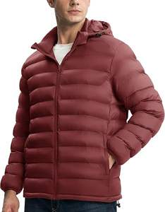 Chaqueta de Plumón Acolchada Impermeable de Invierno Casual Personalizada al por Mayor OEM para Hombre 2026 - Chaquetas Cálidas para Hombre - Product Image 1