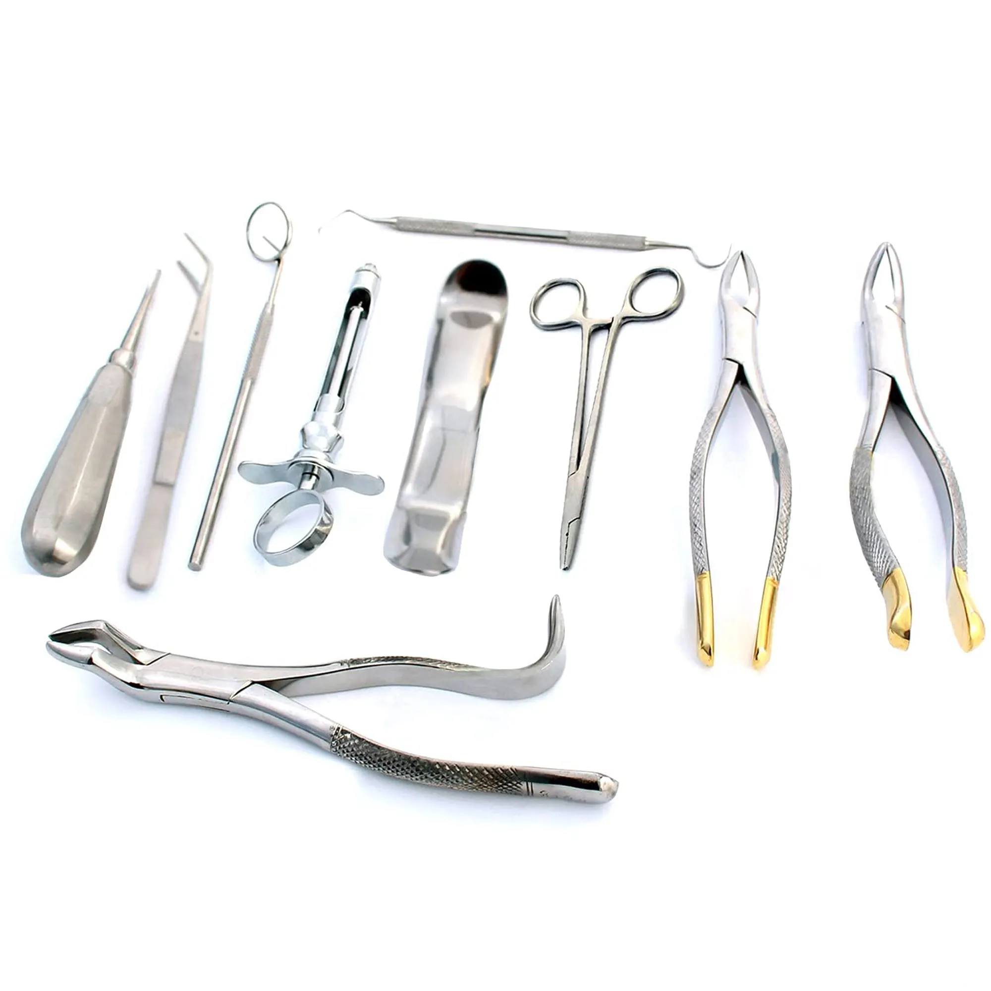 Tandheelkundige Chirurgie Tand Kit Pincet/Liften/Scalers/Sonde/Tandspuit/Weefsel Pincet Tandheelkundige Implantaten