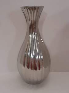 Vente en gros de vases et pots à fleurs contemporains en métal aluminium de haute qualité nouveau design de vase à fleurs de décoration - Product Image 2