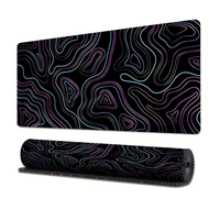 Tapis de souris de jeu étendu, grand tapis de bureau 43x60cm, imperméable, antidérapant, en néoprène