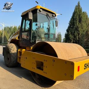 Rodillo Compactador Usado Shantui SR14M-2, 14 Toneladas de Peso Operativo, Tambor Único Vibratorio, Marca China Original, Compactador de Construcción Mediana - Product Image 4