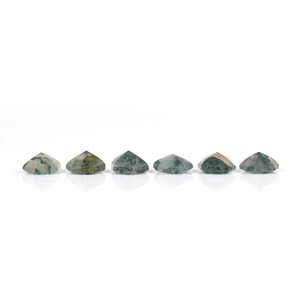 Buena calidad Natural ágata de musgo suelto forma hexagonal corte facetado piedra preciosa suelta 10MM tamaño para la fabricación de joyas a bajo precio - Product Image 3