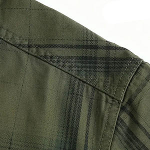 Produit phare Chemise en flanelle classique pour homme Vêtement décontracté Meilleure vente Service OEM Dernier style de chemise en flanelle différent - Product Image 3