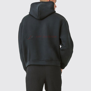 2026 New Stylish Fashionable Winter <b>Pullover</b> <b>Men</b> Solid Hoodies 100% Cotton Custom Made Latest Design <b>for</b> Adult - Product Image 2